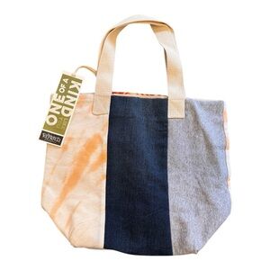 Refried One-of-a-Kind Upcycled Tote Bag NWT
